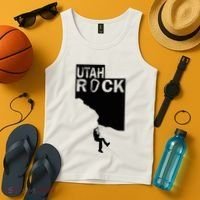 Utah Rock Climbing Tank Top thumb 4