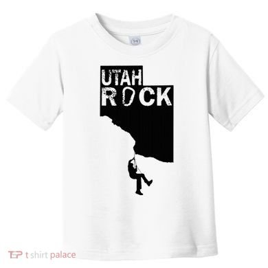 Utah Rock Climbing Toddler T-Shirt