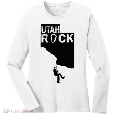 Utah Rock Climbing Women's Long Sleeve Shirt