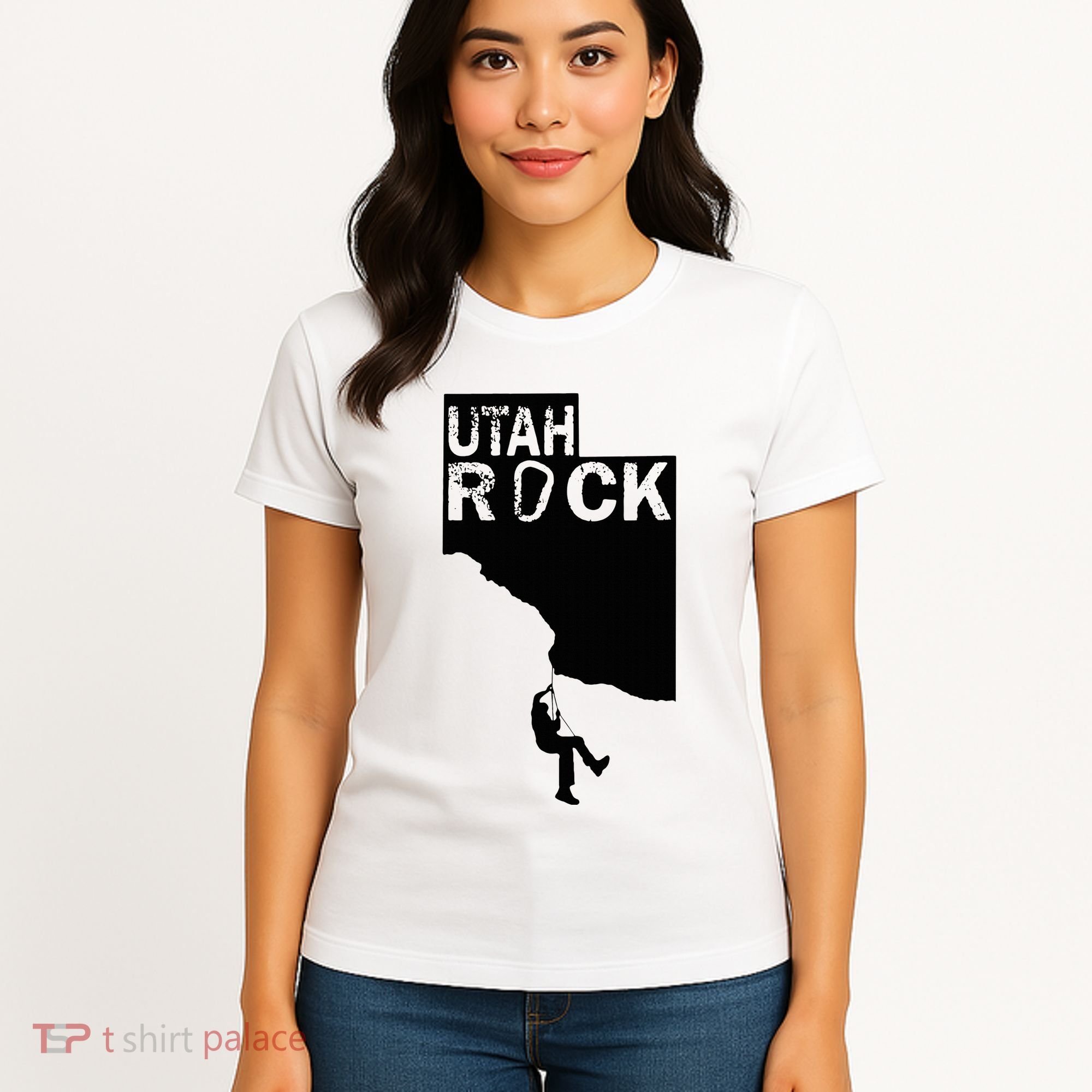 Utah Rock Climbing Women's T-Shirt