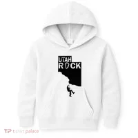 Utah Rock Climbing Kids Hoodie thumb 0