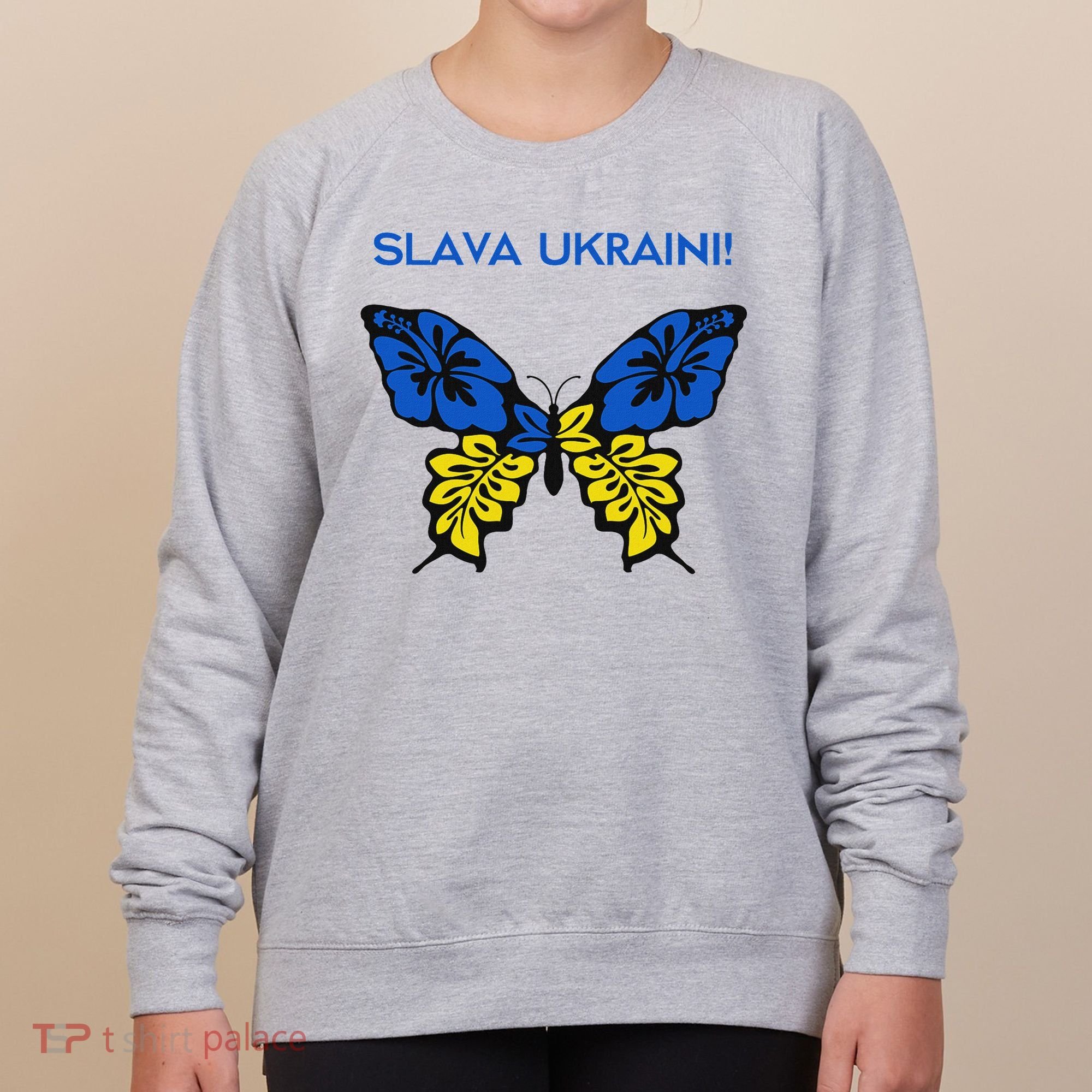 Ukraine Resilience Freedom & Strength Stand With Ukraine Women's Sweatshirt