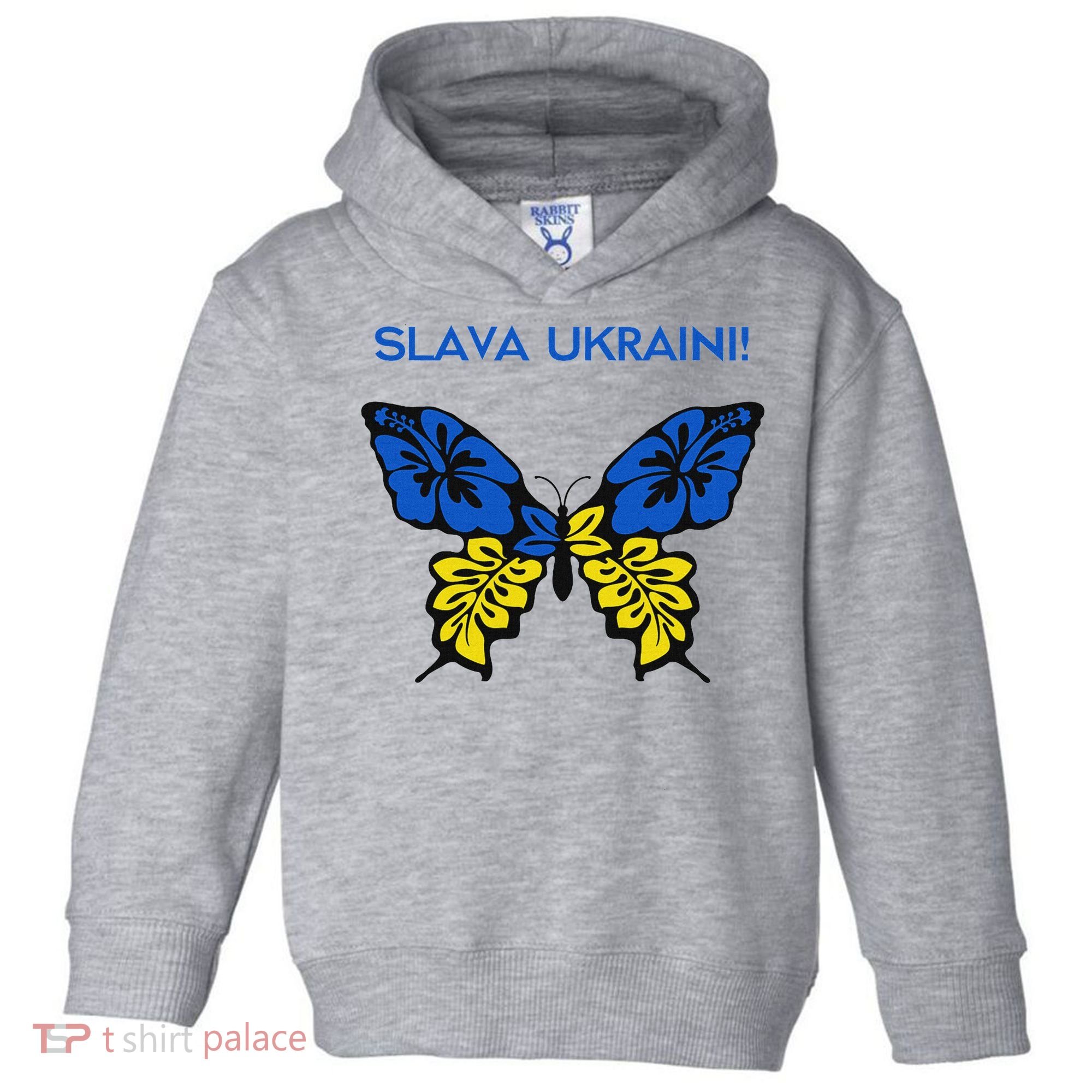 Ukraine Resilience Freedom & Strength Stand With Ukraine Toddler Hoodie
