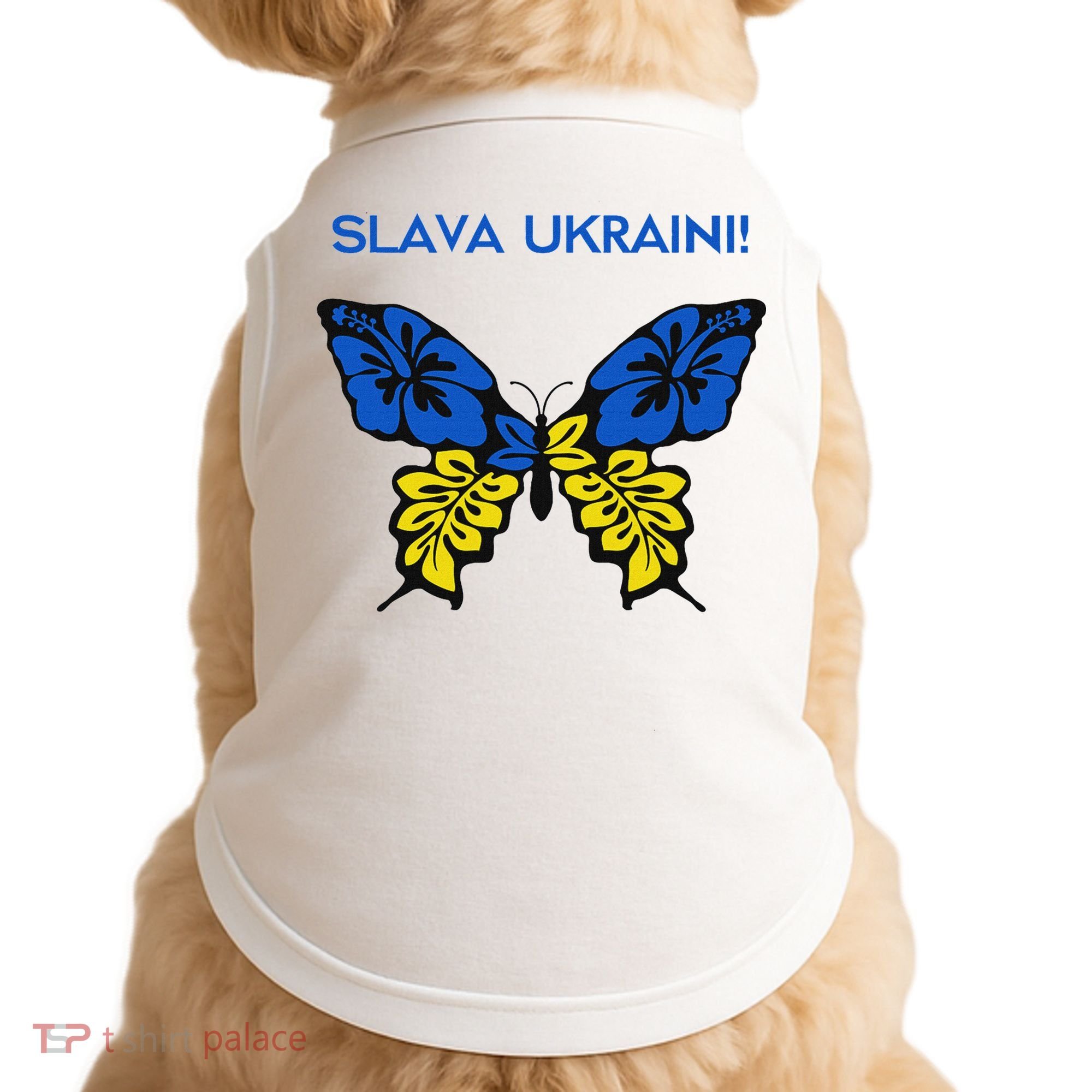 Ukraine Resilience Freedom & Strength Stand With Ukraine Doggie Tank