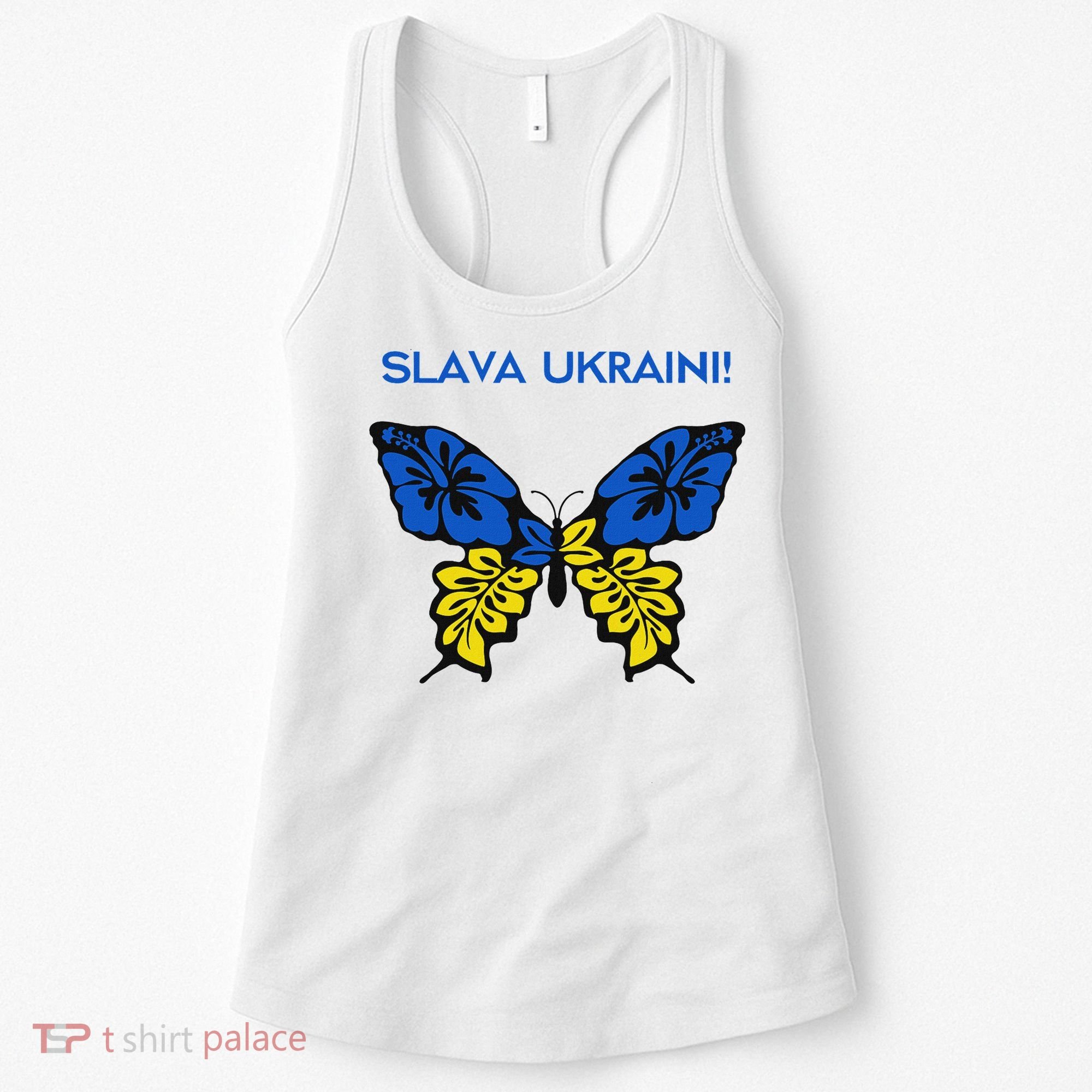 Ukraine Resilience Freedom & Strength Stand With Ukraine Women's Tank Top