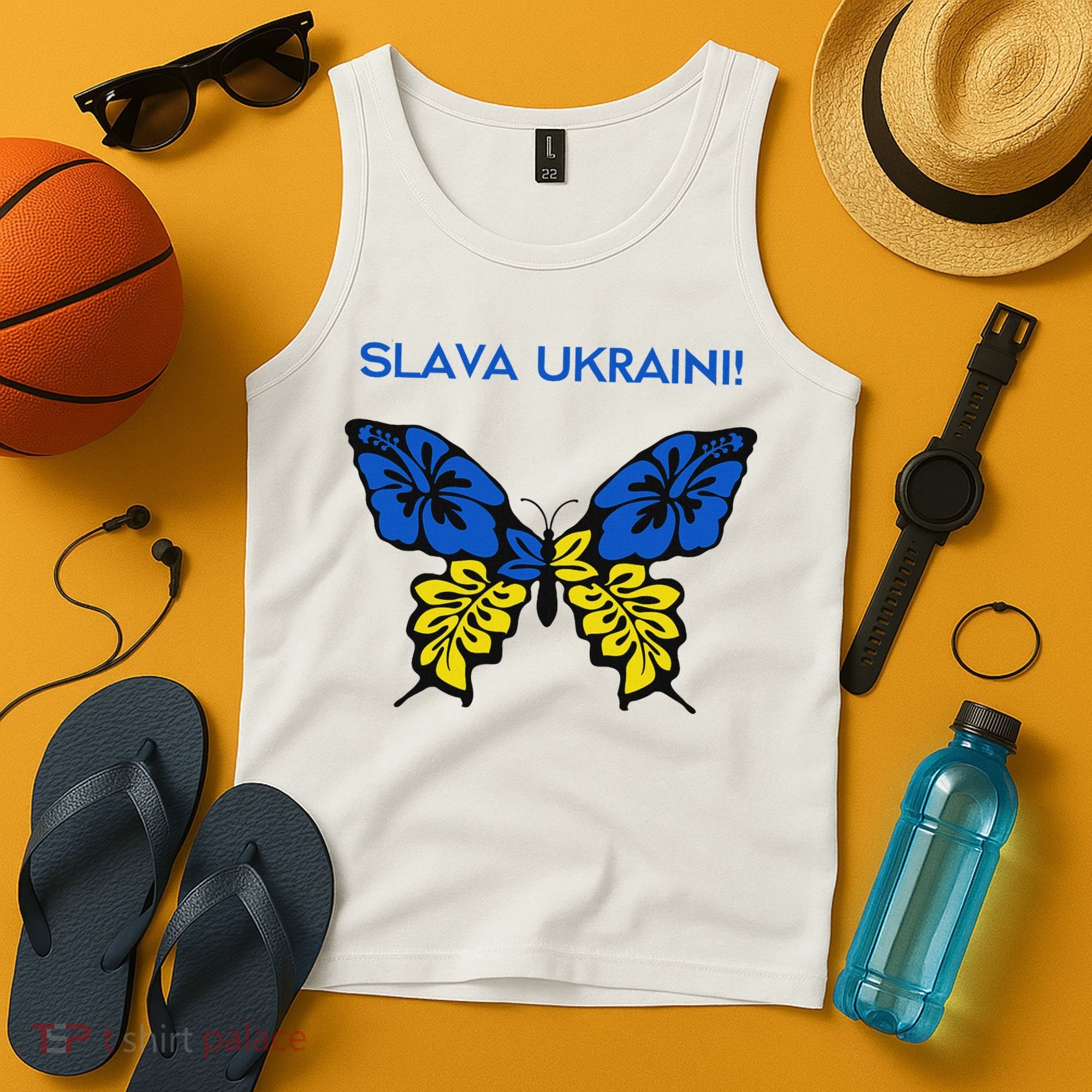 Ukraine Resilience Freedom & Strength Stand With Ukraine Tank Top