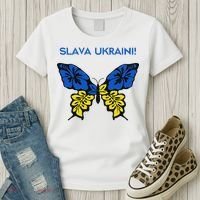 Ukraine Resilience Freedom & Strength Stand With Ukraine Women's T-Shirt thumb 3