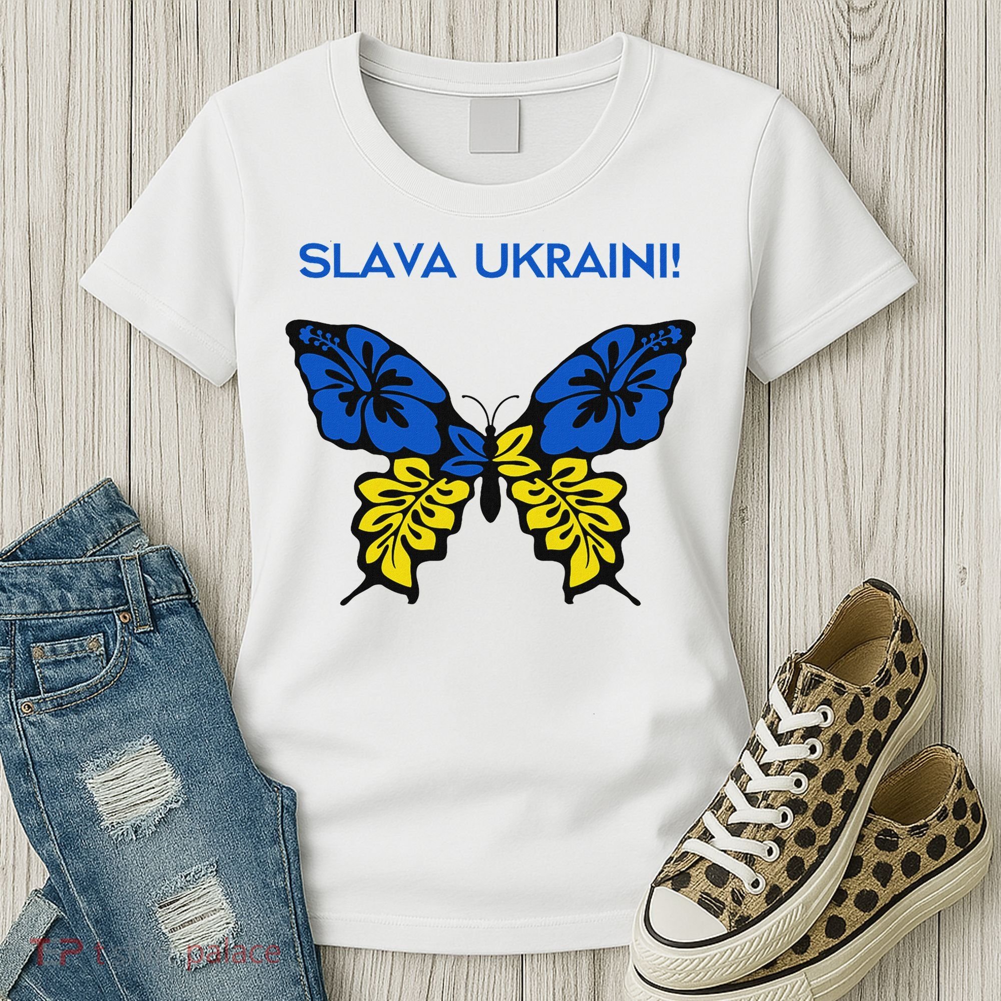Ukraine Resilience Freedom & Strength Stand With Ukraine Women's T-Shirt