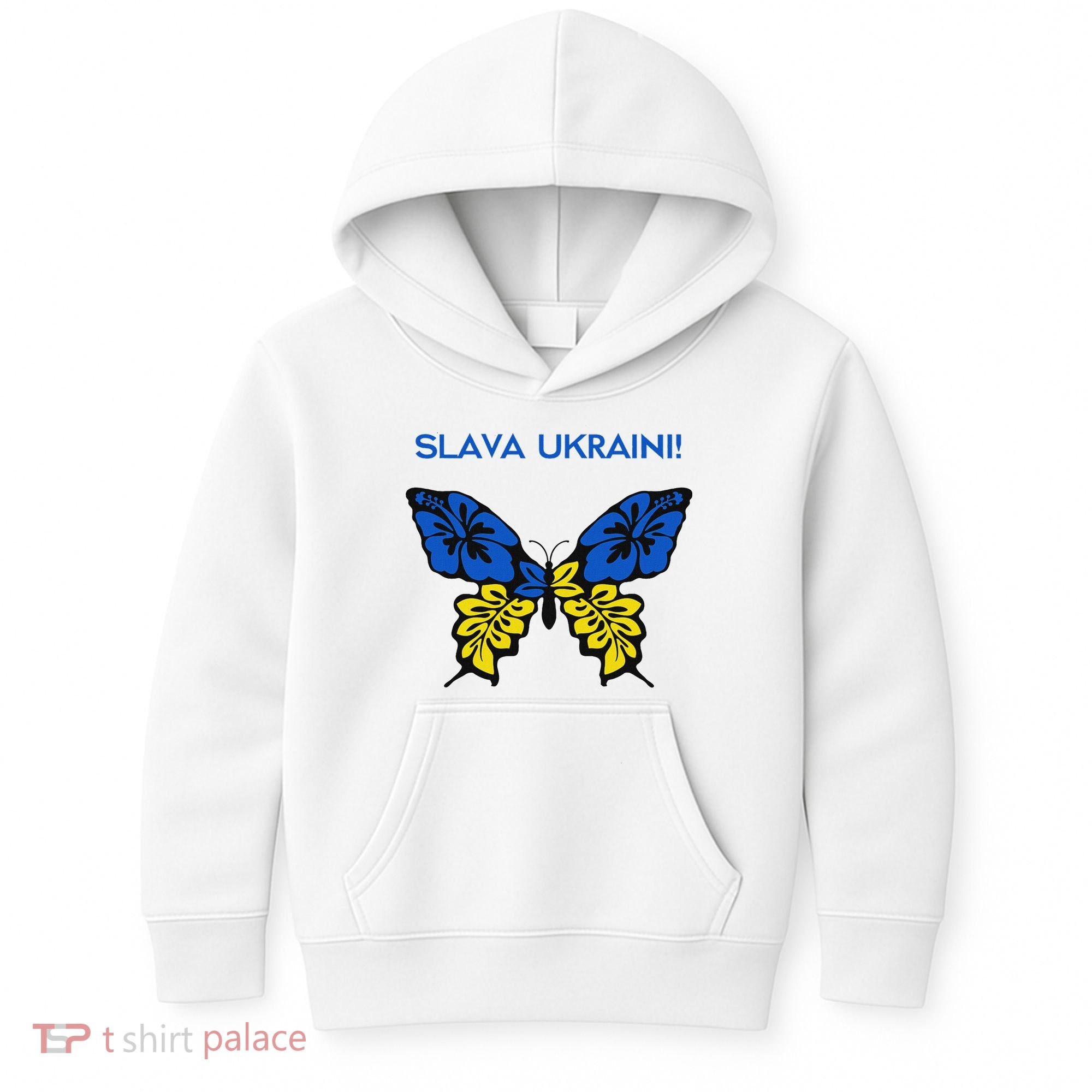 Ukraine Resilience Freedom & Strength Stand With Ukraine Kids Hoodie