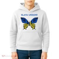 Ukraine Resilience Freedom & Strength Stand With Ukraine Kids Hoodie thumb 4