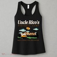 Uncle Rico's Football Camp Throw A Football Over Them Women's Tank Top thumb 3