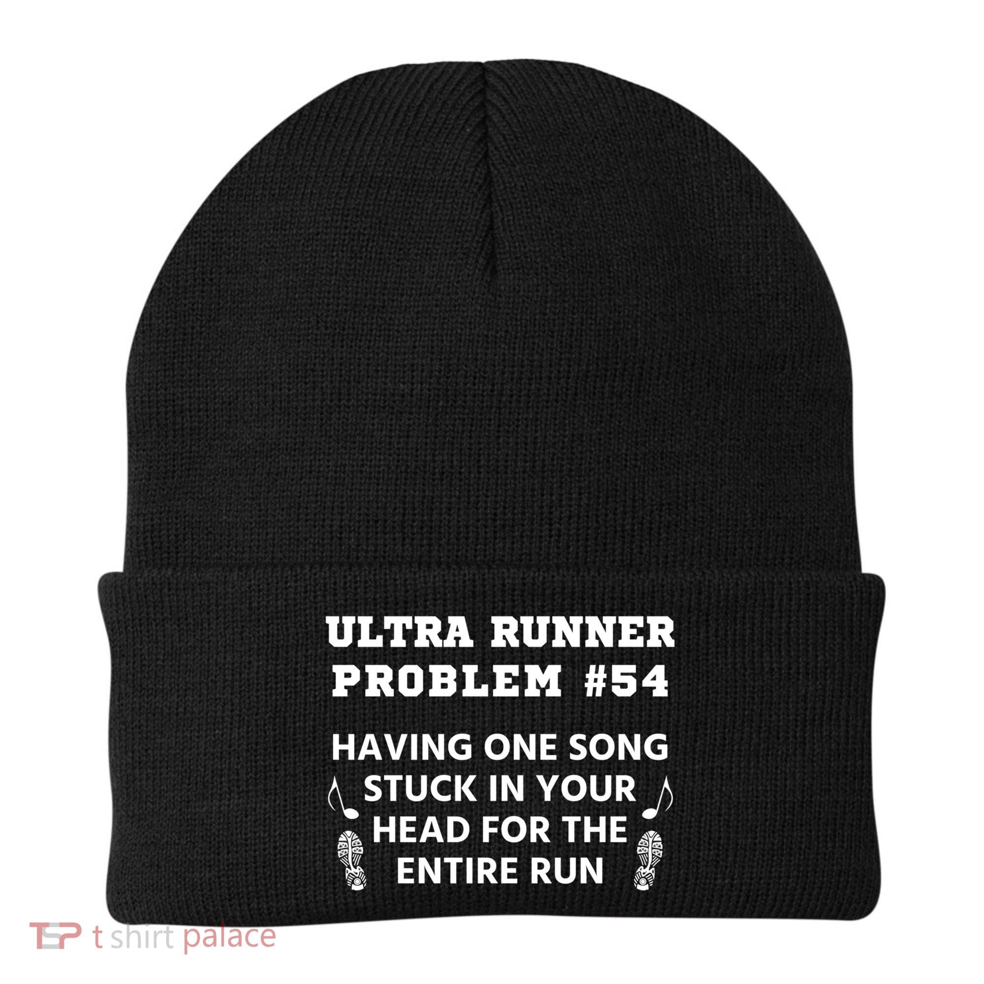 Ultrarunner Running Funny Marathon Ultramarathon Cool Gift Beanie