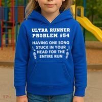 Ultrarunner Running Funny Marathon Ultramarathon Cool Gift Kids Hoodie thumb 3