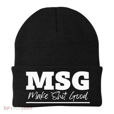 Uncle Roger Funny MSG Beanie