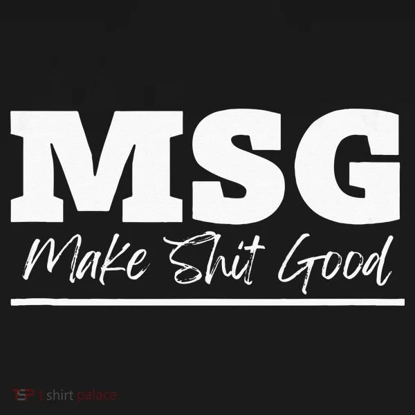 Uncle Roger Funny MSG Polo