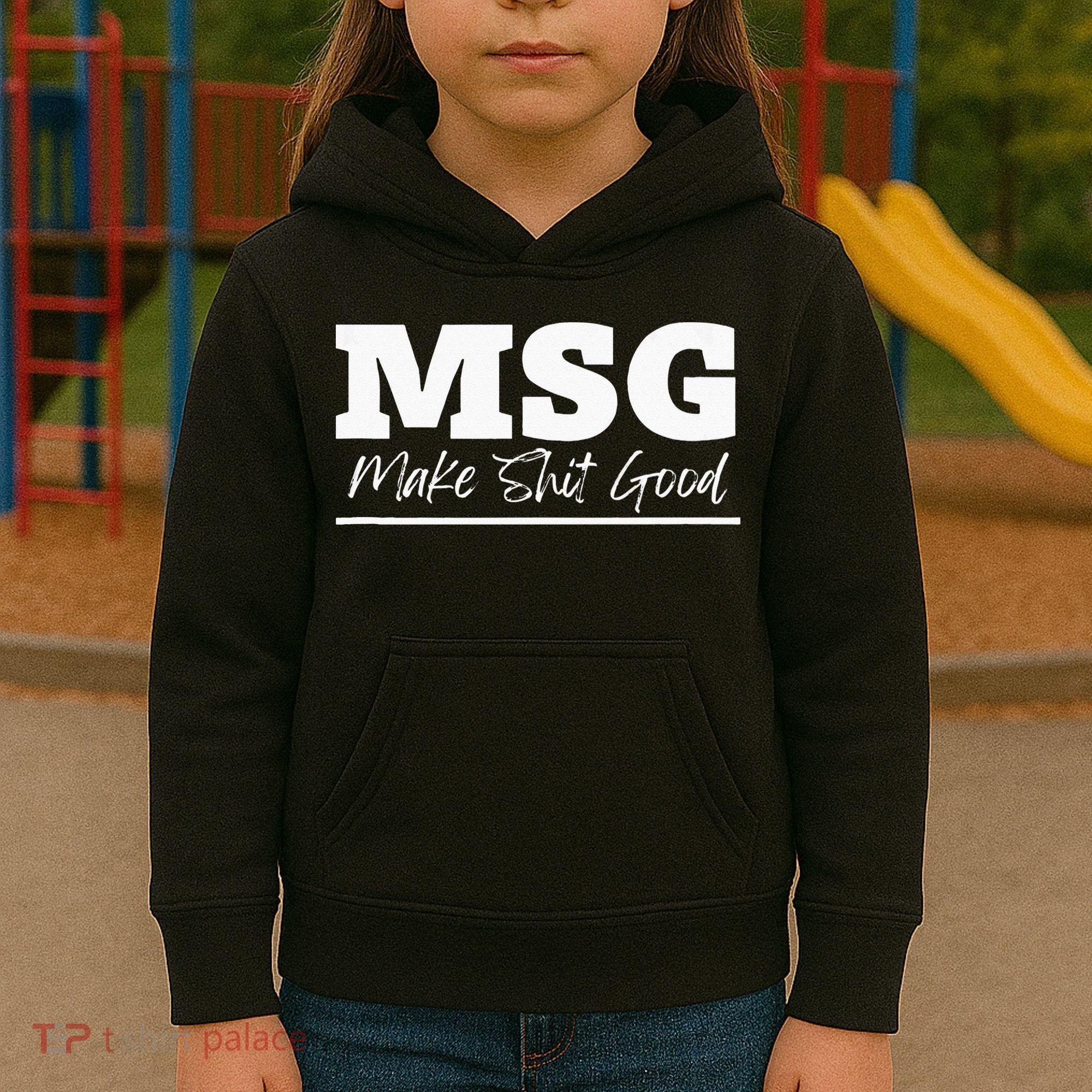 Uncle Roger Funny MSG Kids Hoodie