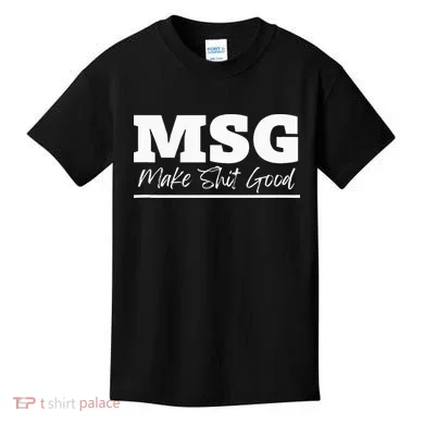 Uncle Roger Funny MSG Kids T-Shirt