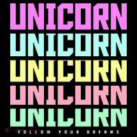 Unicorn Repeat Follow Your Dream Women's Hoodie thumb 2