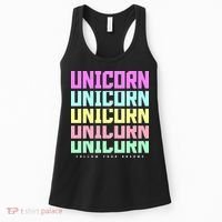 Unicorn Repeat Follow Your Dream Women's Tank Top thumb 0