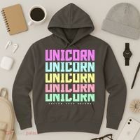 Unicorn Repeat Follow Your Dream Hoodie thumb 3