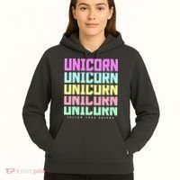 Unicorn Repeat Follow Your Dream Hoodie thumb 5