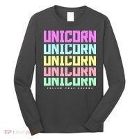 Unicorn Repeat Follow Your Dream Long Sleeve Shirt thumb 0
