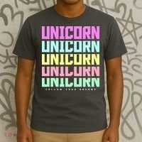 Unicorn Repeat Follow Your Dream T-Shirt thumb 3