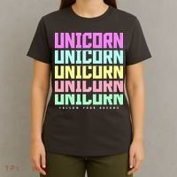 Unicorn Repeat Follow Your Dream T-Shirt thumb 4