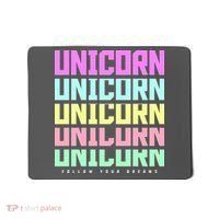 Unicorn Repeat Follow Your Dream Mousepad thumb 0