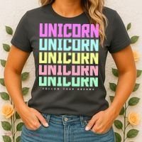 Unicorn Repeat Follow Your Dream Women's T-Shirt thumb 2