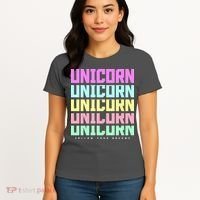 Unicorn Repeat Follow Your Dream Women's T-Shirt thumb 4