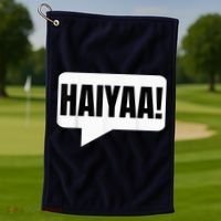 Uncle Roger HAIYAA  Golf Towel thumb 1