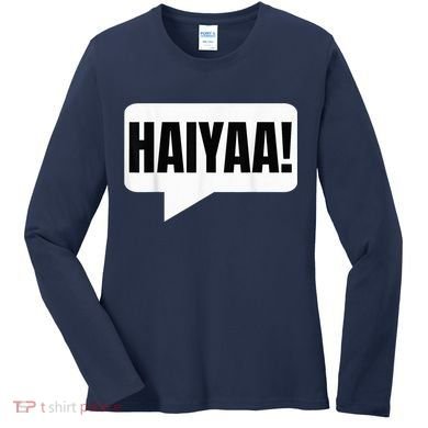 Uncle Roger HAIYAA  Women's Long Sleeve Shirt