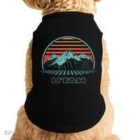 Utah Retro Mountain Hiking 80s Style Doggie Tank thumb 0