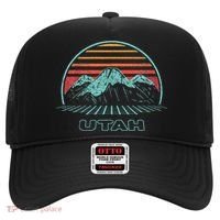 Utah Retro Mountain Hiking 80s Style Hat thumb 0