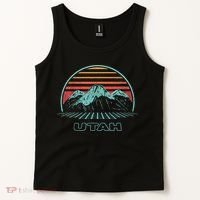 Utah Retro Mountain Hiking 80s Style Tank Top thumb 2