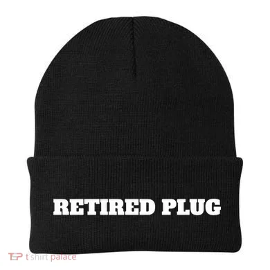 Unprofessional Retired Plug Beanie