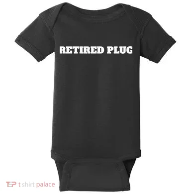 Unprofessional Retired Plug Baby Bodysuit