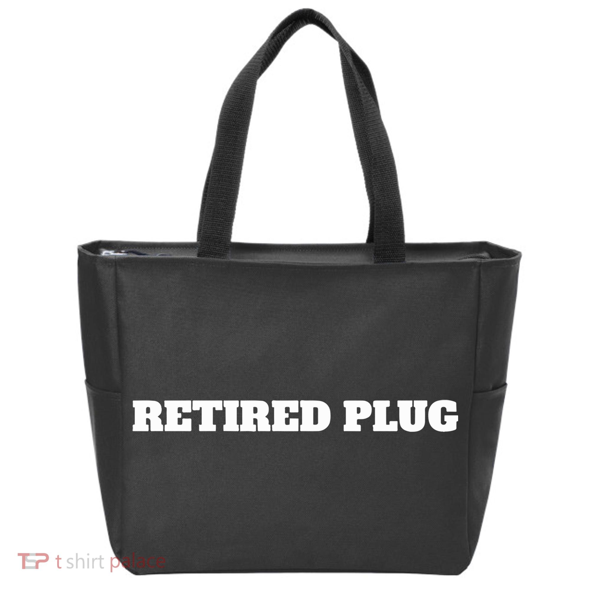 Unprofessional Retired Plug Tote Bag