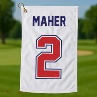 Usa Rugby Players Ilona Maher 2 Golf Towel thumb 1