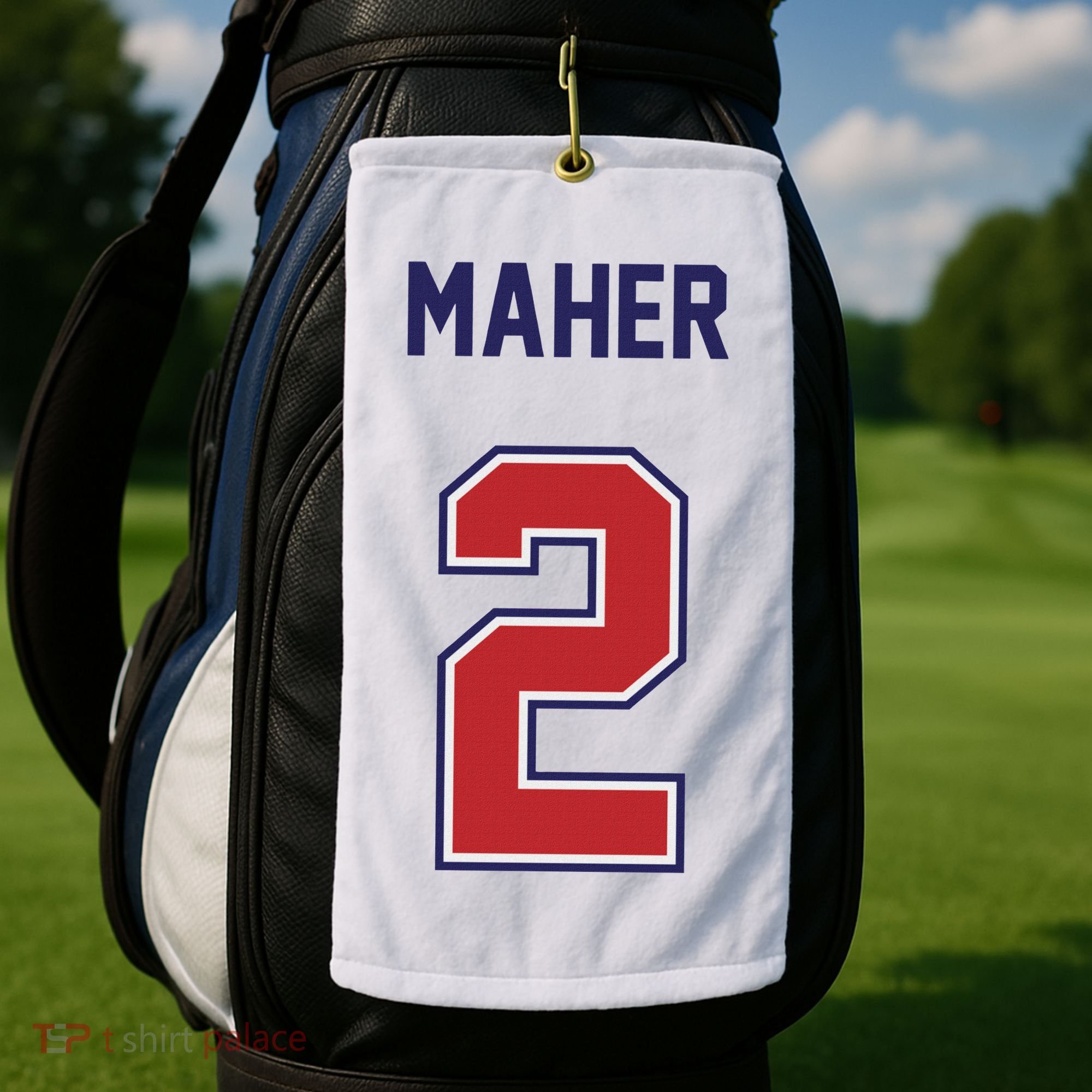 Usa Rugby Players Ilona Maher 2 Golf Towel