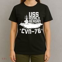 Uss Ronald Regan Cvn76 Aircraft Carrier For A Veteran T-Shirt thumb 4