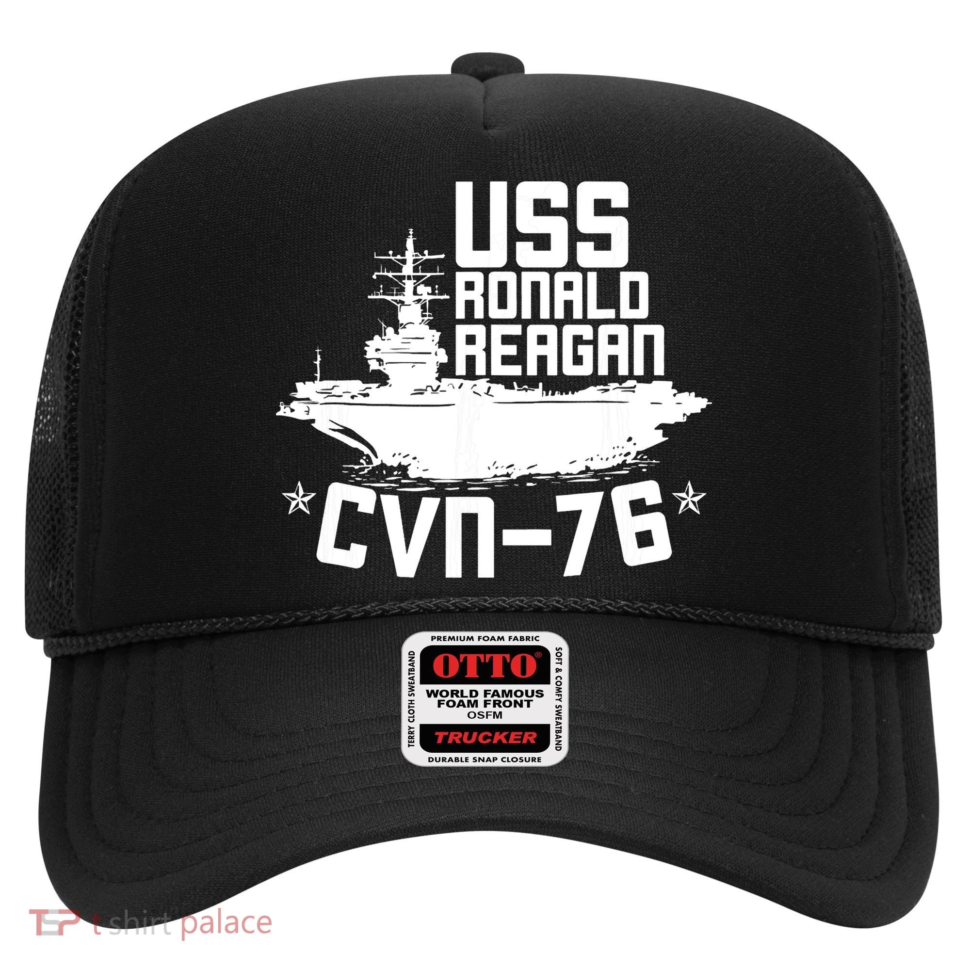 Uss Ronald Regan Cvn76 Aircraft Carrier For A Veteran Hat