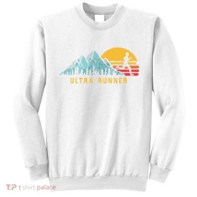 Ultra Runner Retro Style Vintage UltraMarathon Sweatshirt