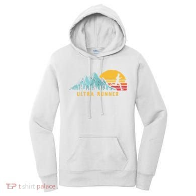 Ultra Runner Retro Style Vintage UltraMarathon Women's Hoodie