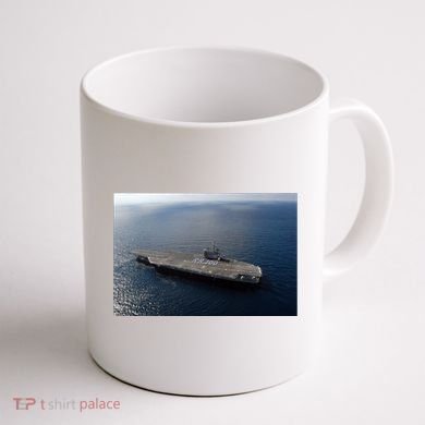 Uss Ronald Reagan Coffee Mug back