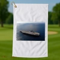 Uss Ronald Reagan Golf Towel thumb 1