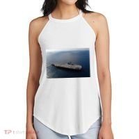 Uss Ronald Reagan Women's Perfect Tri Rocker Tank thumb 2