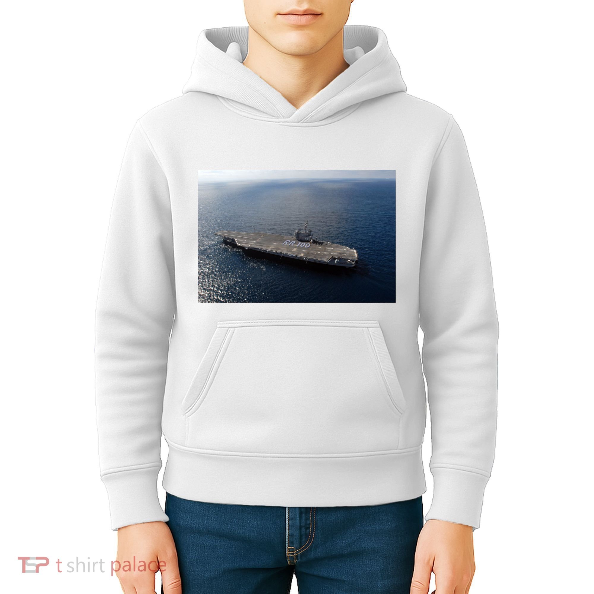 Uss Ronald Reagan Kids Hoodie