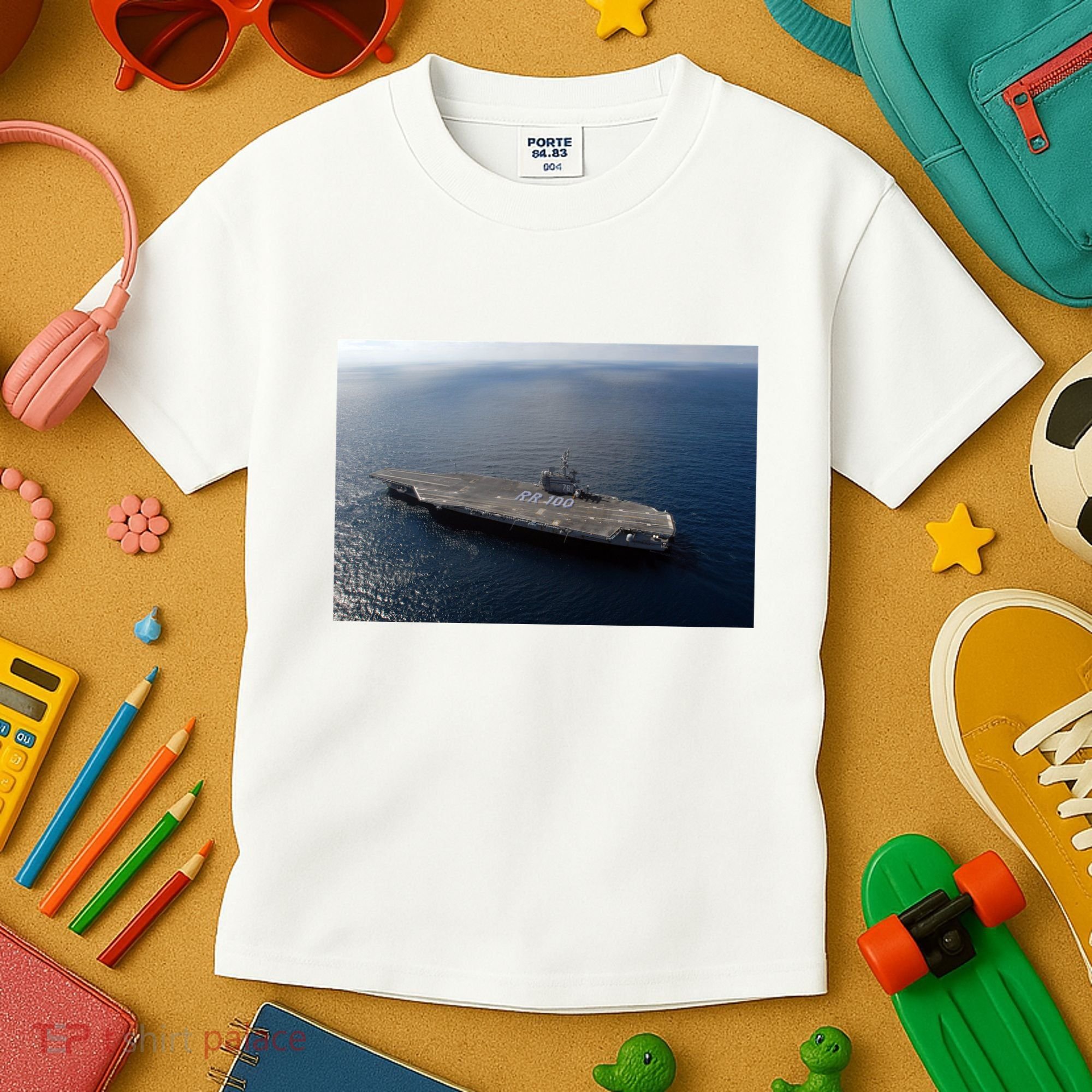 Uss Ronald Reagan Kids T-Shirt